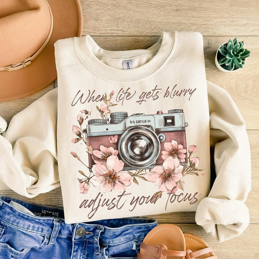 Retro Camera & Wildflowers PNG: Boho T-Shirt Design (Digital Download)