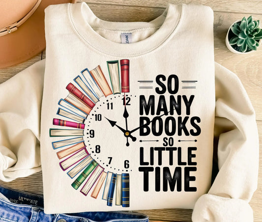 So Many Books So Little Time Png, Book Lover Png, Retro Png, T-Shirt Design, Digital Download